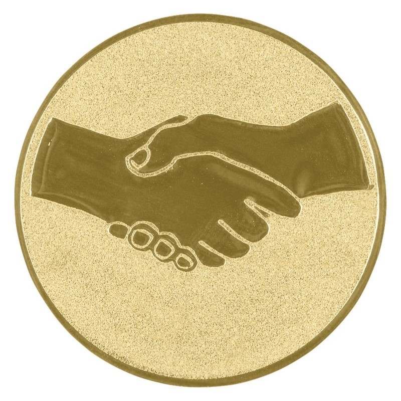 CENTRO Ø25 MM ORO AMISTAD - ADH