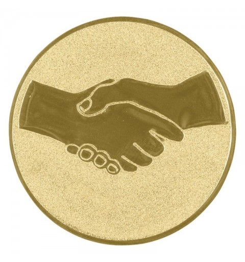 CENTRO Ø25 MM ORO AMISTAD - ADH