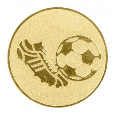 CENTRO Ø25 MM ORO FUTBOL - ADH