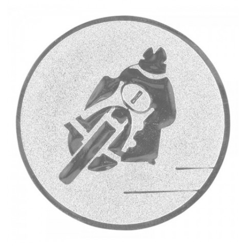 CENTRO Ø25 MM PLATA MOTORISMO - ALU