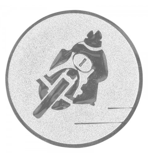 CENTRO Ø25 MM PLATA MOTORISMO - ALU