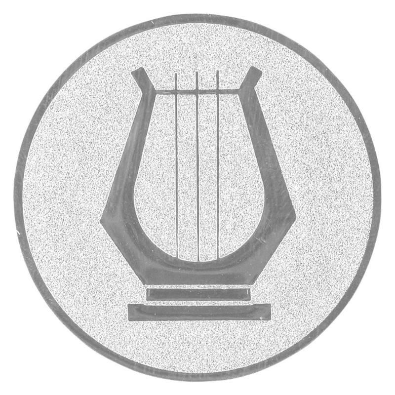 CENTRO Ø25 MM PLATA MUSICA - ALU