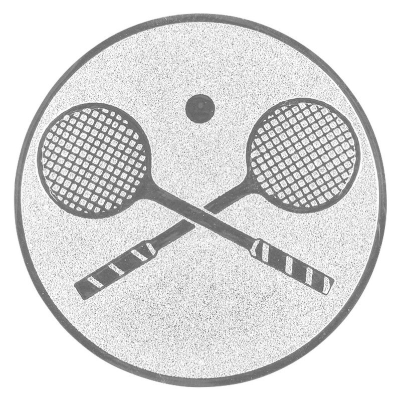 CENTRO Ø25 MM PLATA SQUASH - ALU
