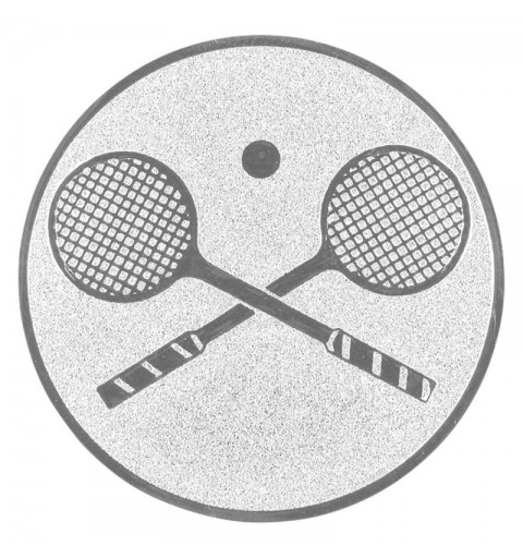CENTRO Ø25 MM PLATA SQUASH - ALU