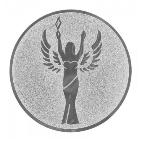 CENTRO Ø25 MM PLATA ALEGORICO - ALU