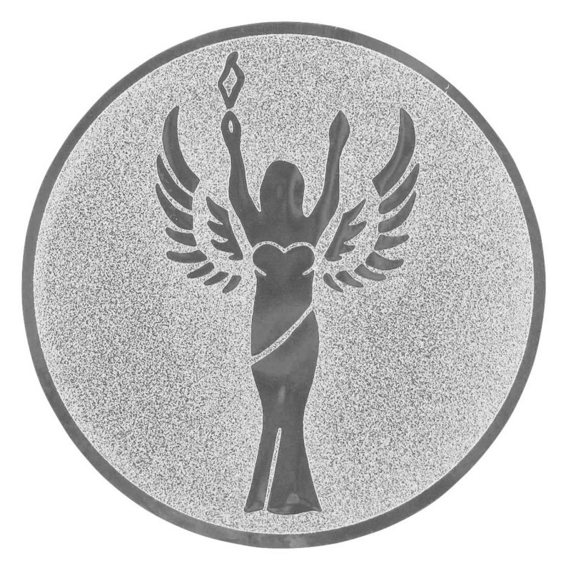 CENTRO Ø25 MM PLATA ALEGORICO - ALU