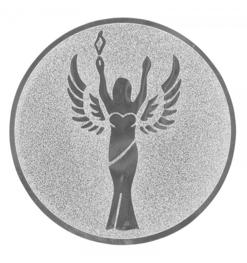 CENTRO Ø25 MM PLATA ALEGORICO - ALU