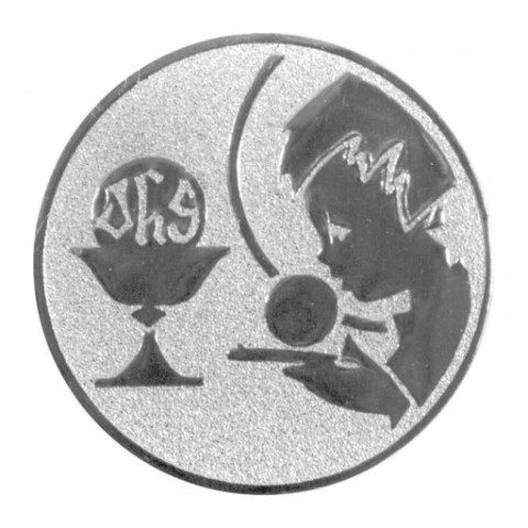 CENTRO Ø25 MM PLATA COMUNION - ALU