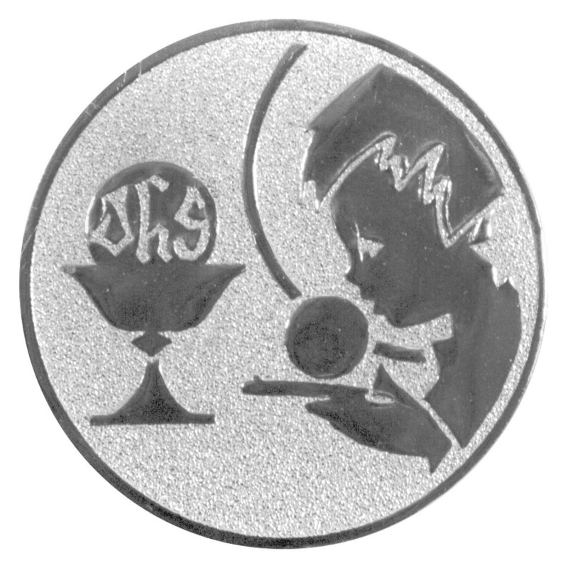 CENTRO Ø25 MM PLATA COMUNION - ALU