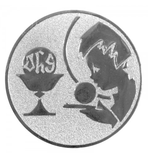 CENTRO Ø25 MM PLATA COMUNION - ALU