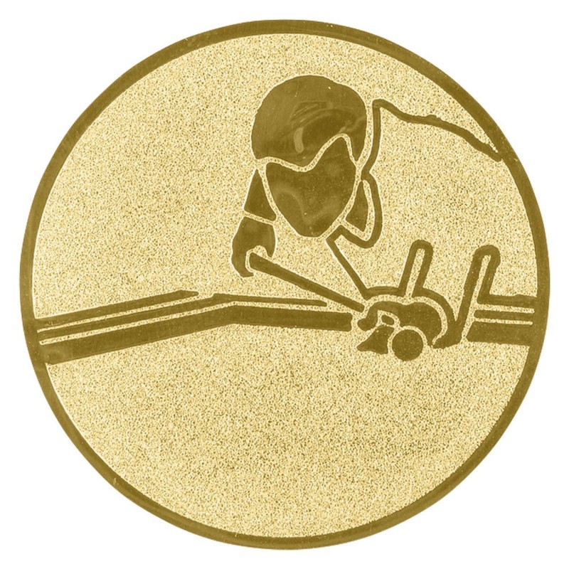 CENTRO Ø25 MM ORO BILLAR - ALU*