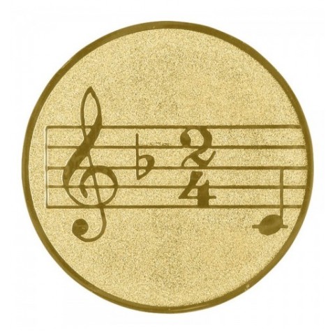 CENTRO Ø25 MM ORO MUSICA - ADH