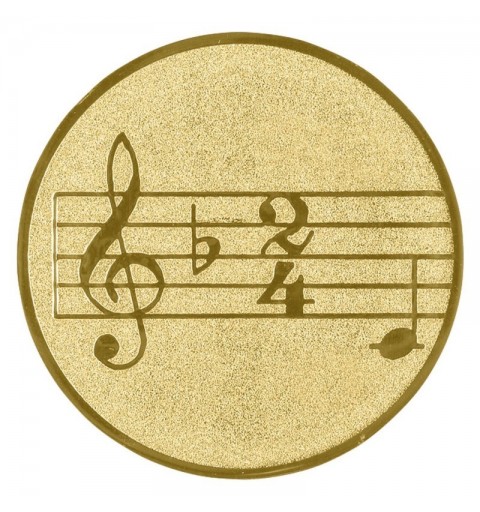 CENTRO Ø25 MM ORO MUSICA - ADH