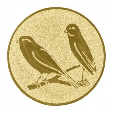 CENTRO Ø25 MM ORO CANARIOS - ALU*