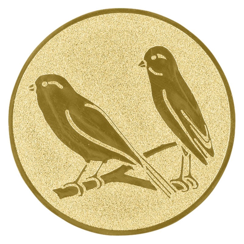 CENTRO Ø25 MM ORO CANARIOS - ALU*