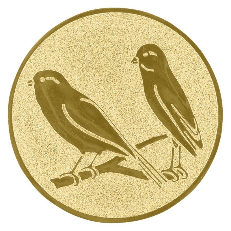 CENTRO Ø25 MM ORO CANARIOS - ALU*