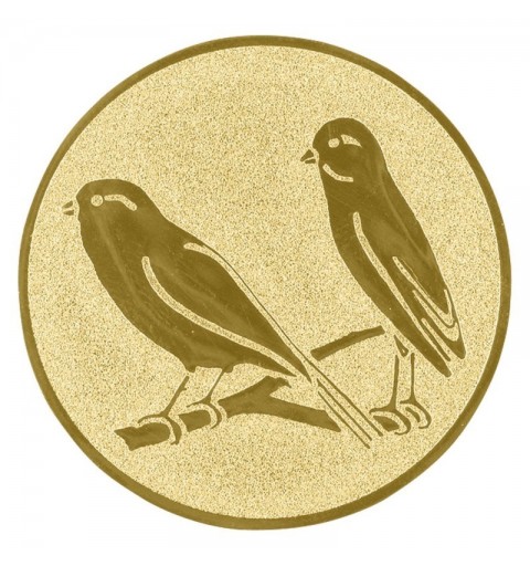 CENTRO Ø25 MM ORO CANARIOS - ALU*