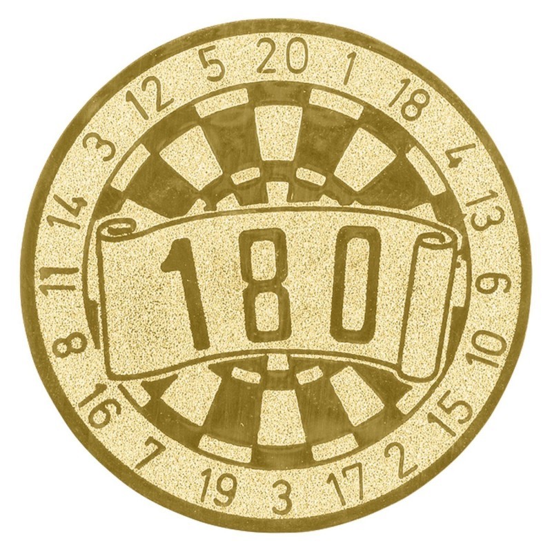 CENTRO Ø25 MM ORO DARDOS - ALU*