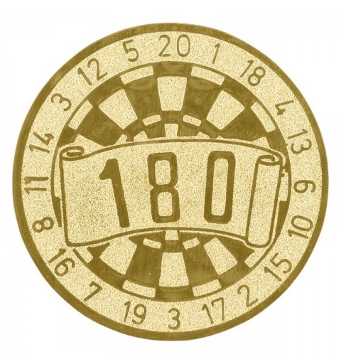 CENTRO Ø25 MM ORO DARDOS - ALU*