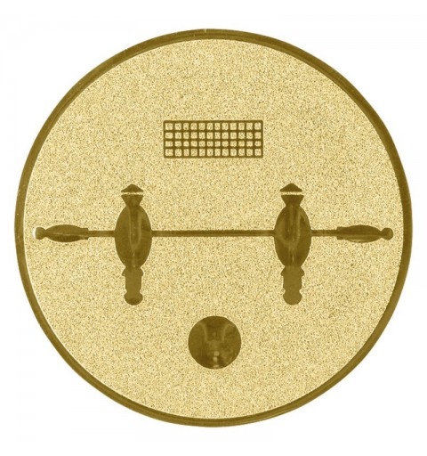 CENTRO Ø25 MM ORO FUTBOLIN - ALU*