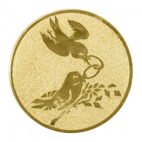 CENTRO Ø25 MM ORO BODA - ALU*