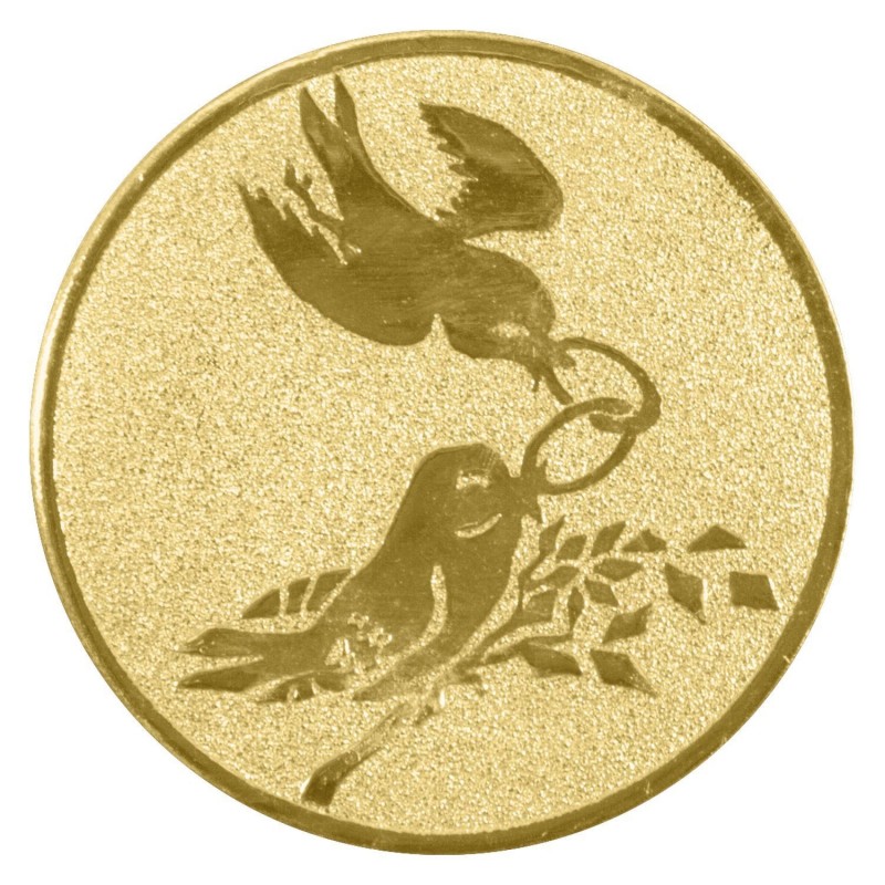 CENTRO Ø25 MM ORO BODA - ALU*