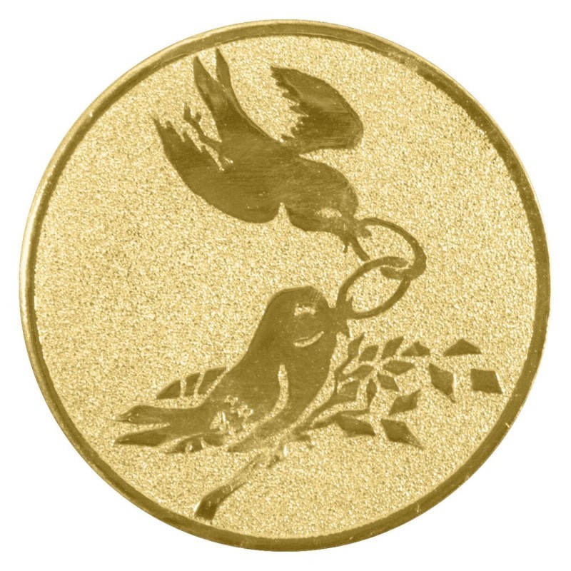 CENTRO Ø25 MM ORO BODA - ALU*