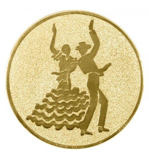 CENTRO Ø25 MM ORO SEVILLANAS - ALU*