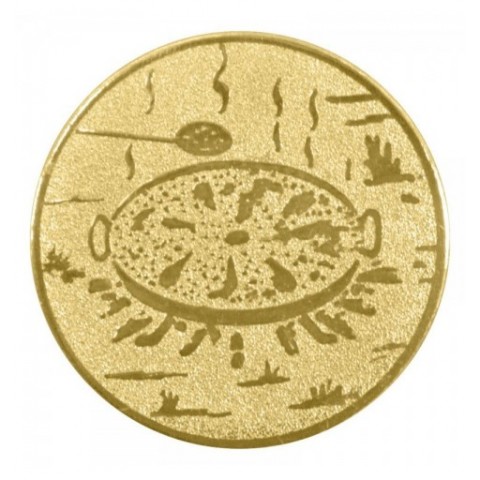 CENTRO Ø25 MM ORO PAELLA - ALU*