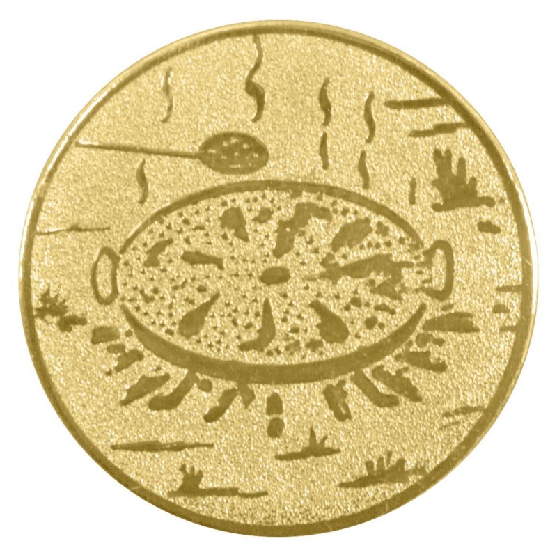 CENTRO Ø25 MM ORO PAELLA - ALU*