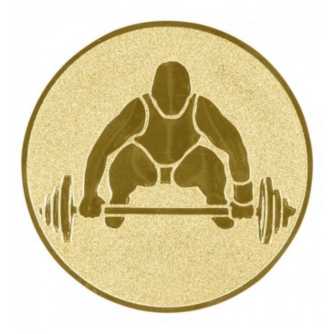 CENTRO Ø25 MM ORO HALTEROFILIA - ALU*