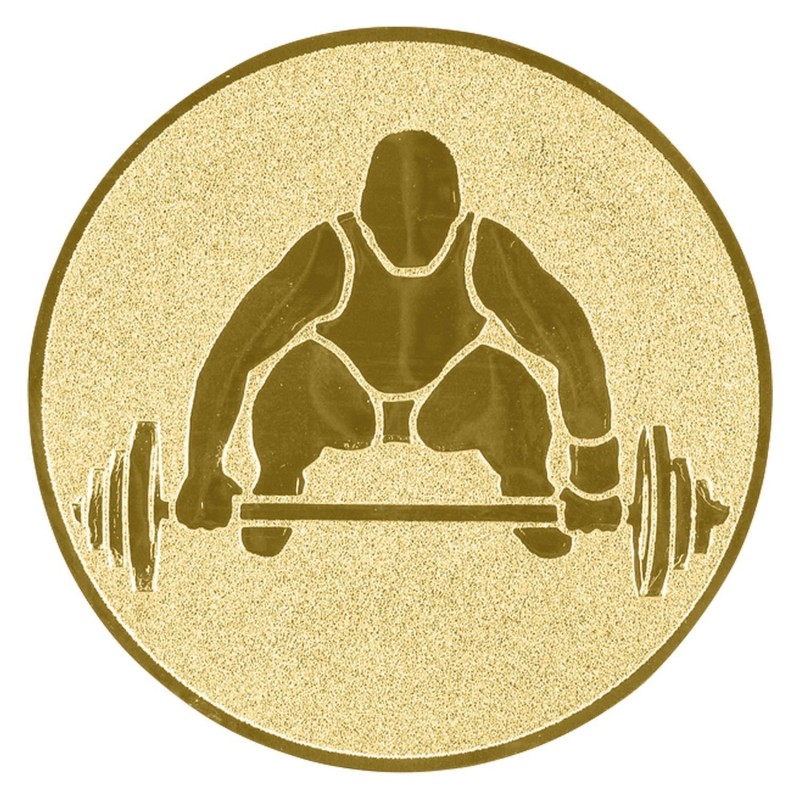 CENTRO Ø25 MM ORO HALTEROFILIA - ALU*