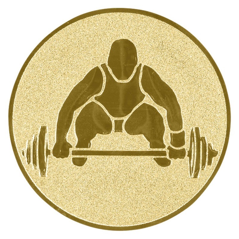 CENTRO Ø25 MM ORO HALTEROFILIA - ALU*