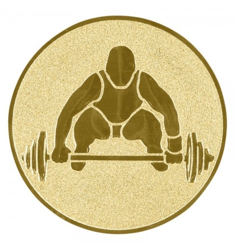 CENTRO Ø25 MM ORO HALTEROFILIA - ALU*