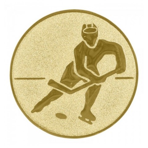 CENTRO Ø25 MM ORO HOCKEY HIELO - ADH