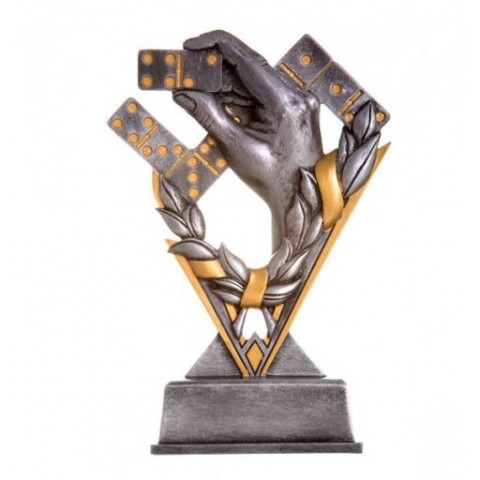 Trofeo Dominó Cinta Laurel