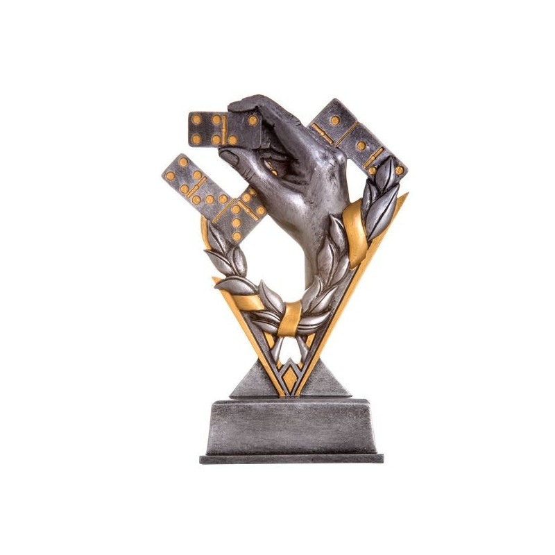Trofeo Dominó Cinta Laurel