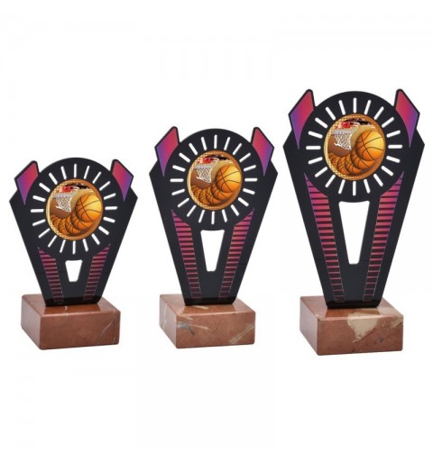 Trofeo Baloncesto Metacrilato 0021