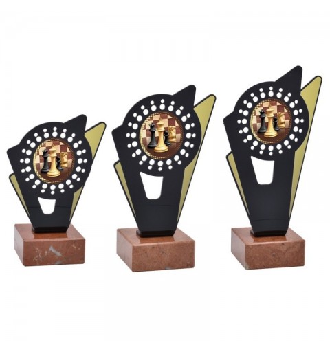 Trofeo Ajedrez Metacrilato 0031