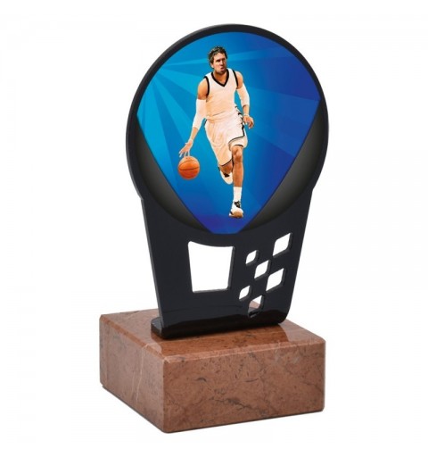 Trofeo Baloncesto Masculino Metacrilato 0011