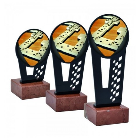 Trofeo Dominó Metacrilato 0011