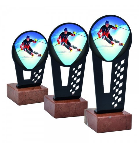 Trofeo Esquí Metacrilato 0011