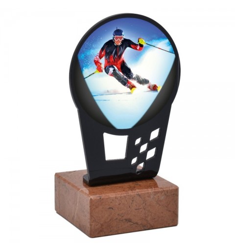 Trofeo Esquí Metacrilato 0011