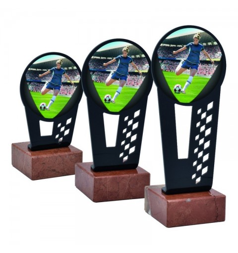 Trofeo Fútbol Femenino Metacrilato 0011