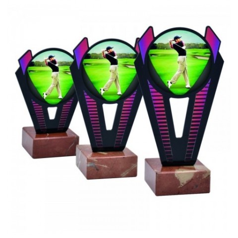 Trofeo Golf Masculino Metacrilato 0021