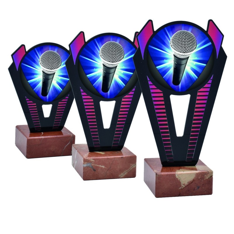 Trofeo Karaoke Metacrilato 0021