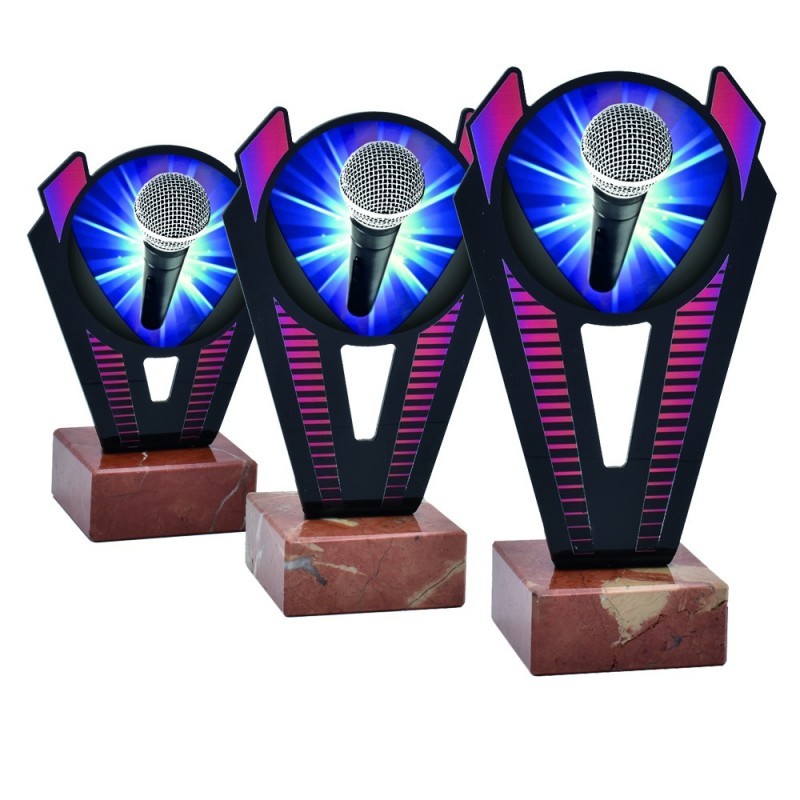 Trofeo Karaoke Metacrilato 0021
