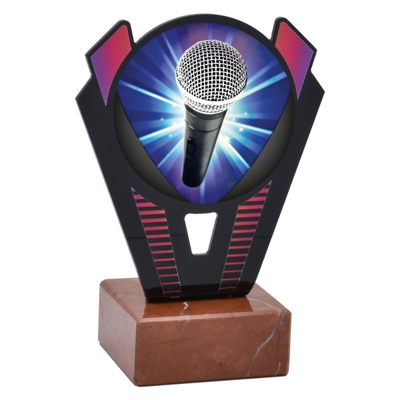 Trofeo Karaoke Metacrilato 0021