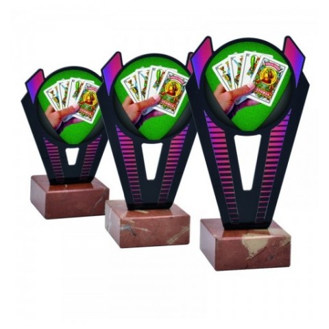 Trofeo Cartas Mus Metacrilato 0021