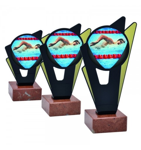 Trofeo Natación Femenina Metacrilato 0031
